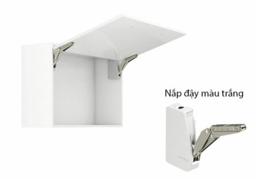 Tay nâng 1 cánh Hafele FREE FLAP 3.15 màu trắng E 493.05.851 - 1