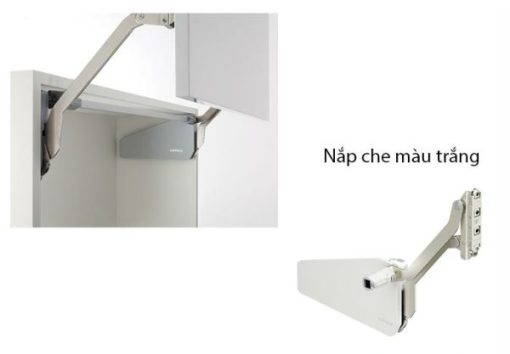 Tay nâng Hafele FREE UP 420mm 8.0kg màu trắng 493.05.791 - 1