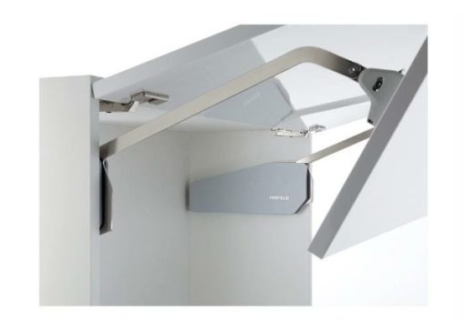 Tay nâng 2 cánh Häfele cao 520-590mm 9kg màu xám 493.05.730 - 1
