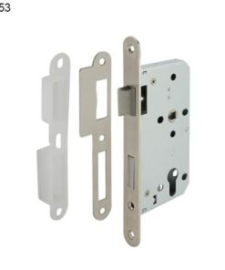 Thân khóa Hafele cho cửa phòng Inox mờ 911.02.153