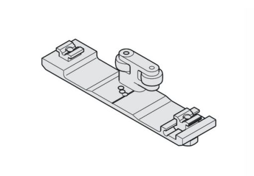Thanh kết nối cho 2 cánh cửa khi xếp, cố định phía dưới 26mm Hafele 408.30.095 - 1