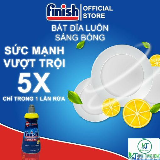 NƯỚC LÀM BÓNG FINISH 400ML HƯƠNG CHANH CHÍNH HÃNG - 3