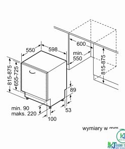 MÁY RỬA BÁT ÂM TỦ BOSCH SMV4EVX10E SERIE 4 SẤY HÉ CỬA - 36 MÁY RỬA BÁT ÂM TỦ BOSCH SMV4EVX10E SERIE 4 SẤY HÉ CỬA - 35