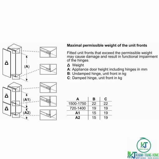 TỦ LẠNH 2 CÁNH BOSCH KIN86AF30O SERIE 6 254 LÍT - 13