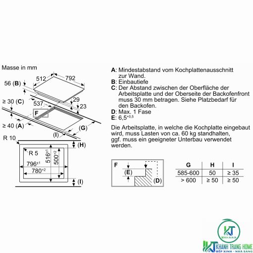 BẾP TỪ BOSCH SERIE 8 PXE801DC1E ĐA ĐIỂM 4 VÙNG NẤU 7400W - 11