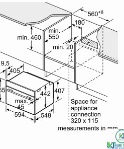Lò hấp Bosch CDG634BS1 - 38 Lò hấp Bosch CDG634BS1 - 37