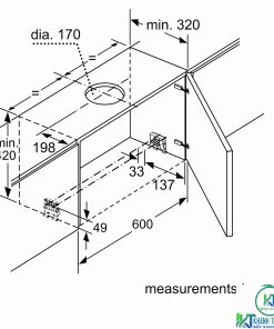 MÁY HÚT MÙI BOSCH DFS067J50B SERIE 8 NGANG 60CM - 29