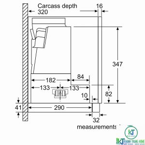 MÁY HÚT MÙI BOSCH DFS067J50B SERIE 8 NGANG 60CM - 35