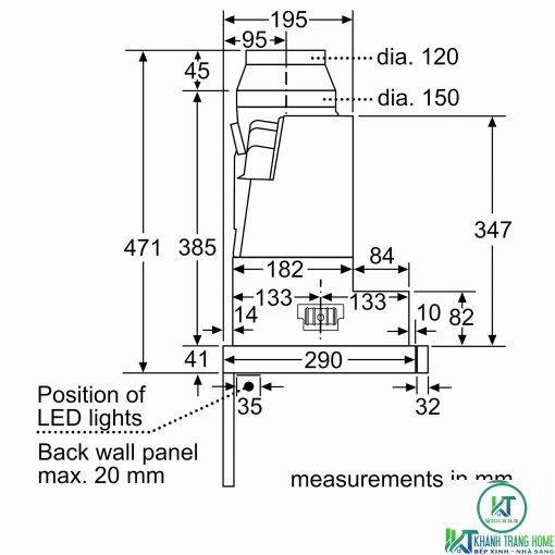 MÁY HÚT MÙI BOSCH DFS067J50B SERIE 8 NGANG 60CM - 19