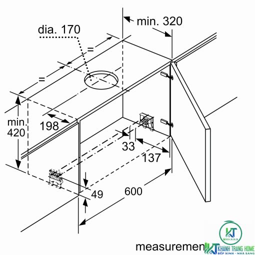 MÁY HÚT MÙI BOSCH DFS097J50B SERIE 8 NGANG 90 CM - 13