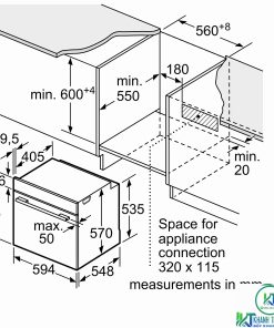 Lò nướng Bosch HBG5575S0A - 27
