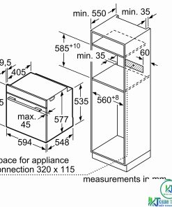 Lò nướng Bosch HBG655HS1A - 31