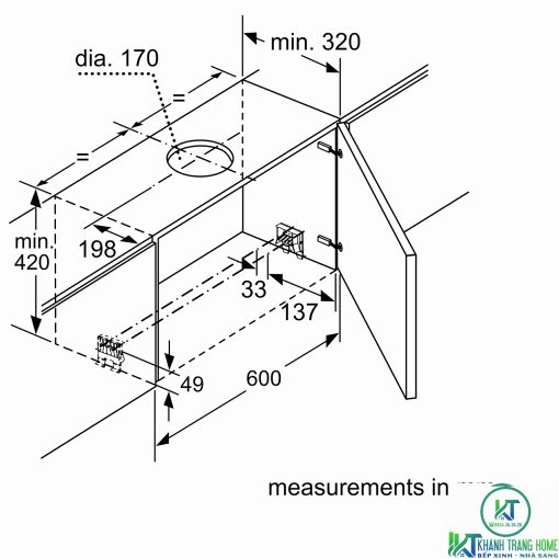 MÁY HÚT MÙI BOSCH DFS097J50B SERIE 8 NGANG 90 CM - 17
