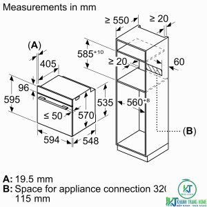 Lò nướng Bosch HBG5575S0A - 31