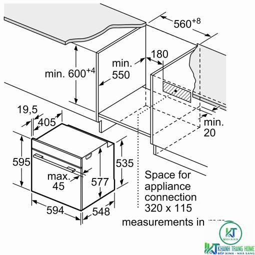 Lò nướng kết hợp vi sóng HNG6764S1A - 19