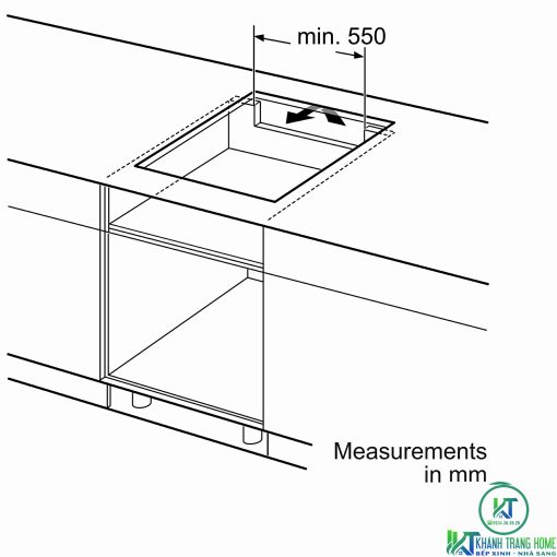 BẾP TỪ BOSCH SERIE 4 PWP611BB5E 4 VÙNG NẤU BÁN KẾT HỢP COMBIZONE - 13
