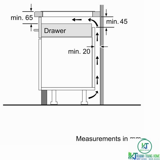 BẾP TỪ BOSCH SERIE 4 PWP611BB5E 4 VÙNG NẤU BÁN KẾT HỢP COMBIZONE - 15