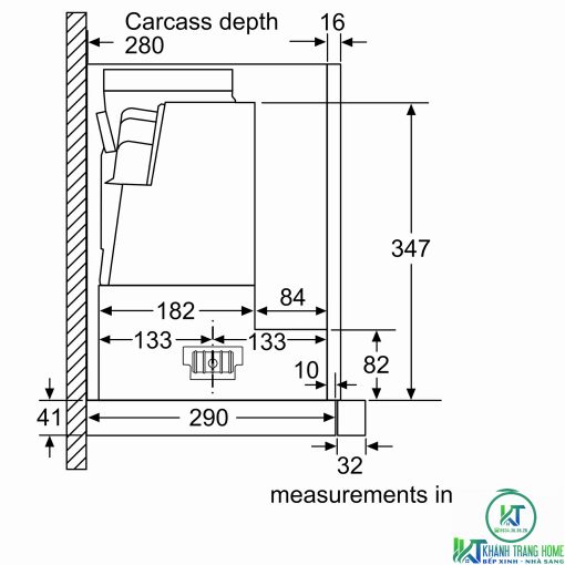 MÁY HÚT MÙI BOSCH DFS097J50B SERIE 8 NGANG 90 CM - 1