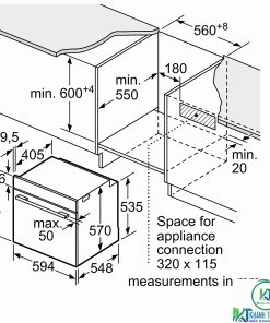 Lò nướng Bosch HBG5575S0A - 33