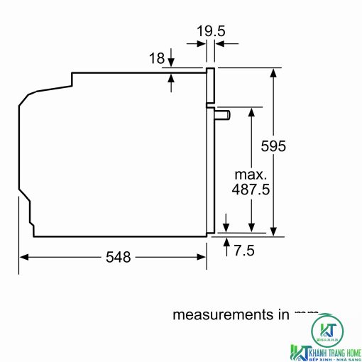 Lò nướng Bosch HBG656RS1B - 19