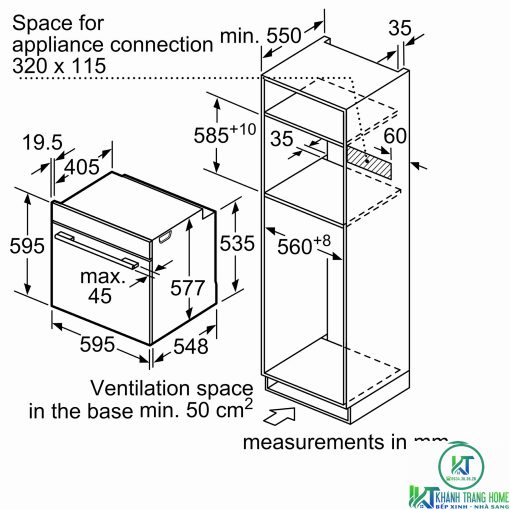 Lò nướng kết hợp vi sóng HNG6764S1A - 21