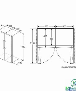 TỦ ĐÔNG CÁNH ĐƠN BOSCH GSN36VI3P SERIE 4 242 LÍT - 22 TỦ ĐÔNG CÁNH ĐƠN BOSCH GSN36VI3P SERIE 4 242 LÍT - 21