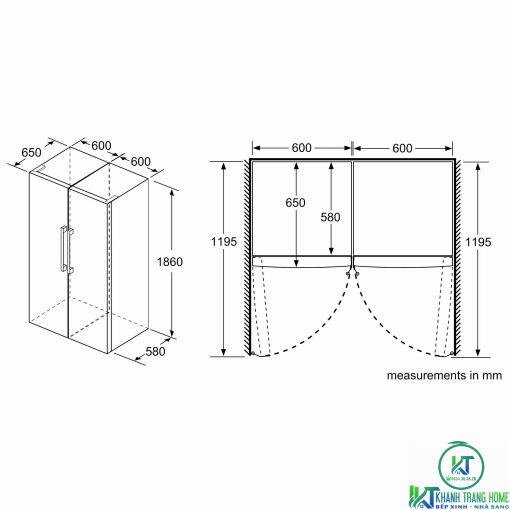 TỦ ĐÔNG CÁNH ĐƠN BOSCH GSN36VI3P SERIE 4 242 LÍT - 9