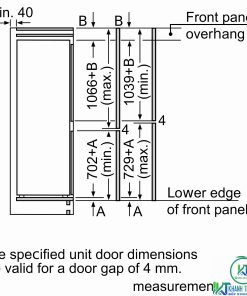 TỦ LẠNH 2 CÁNH BOSCH KIN86AF30O SERIE 6 254 LÍT - 46 TỦ LẠNH 2 CÁNH BOSCH KIN86AF30O SERIE 6 254 LÍT - 45