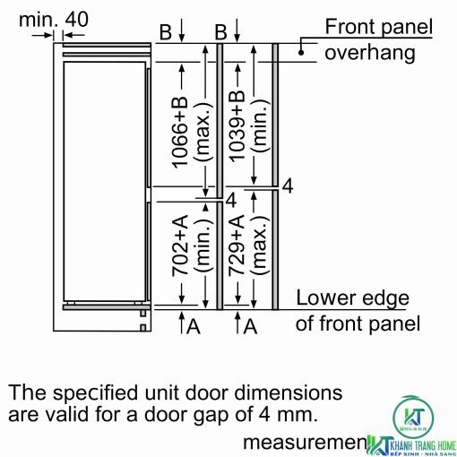 TỦ LẠNH 2 CÁNH BOSCH KIN86AF30O SERIE 6 254 LÍT - 23