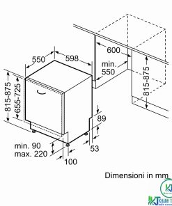 MÁY RỬA BÁT BOSCH ÂM TỦ SMV6ZCX02E SERIE 6 SẤY ZEOLITH - 31