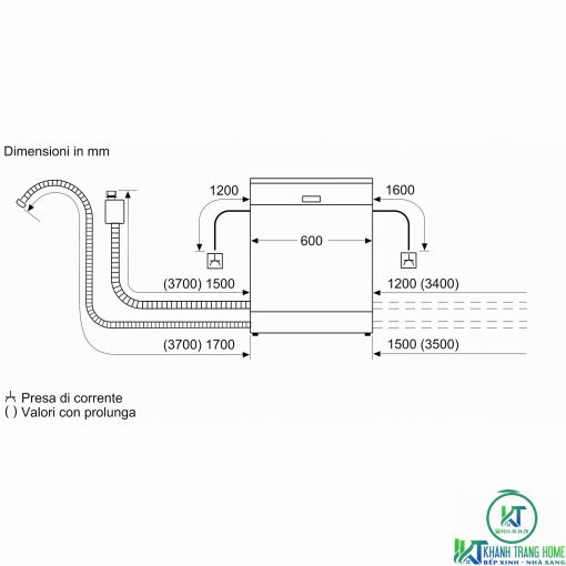 MÁY RỬA BÁT BOSCH ÂM TỦ SMV6ZCX02E SERIE 6 SẤY ZEOLITH - 17