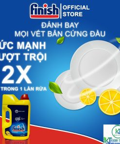 BỘT RỬA BÁT FINISH LEMON 2,5KG HƯƠNG CHANH CHÍNH HÃNG - 21