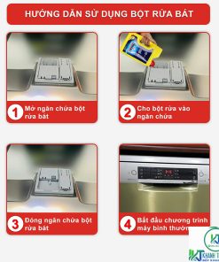 BỘT RỬA BÁT FINISH LEMON 2,5KG HƯƠNG CHANH CHÍNH HÃNG - 27