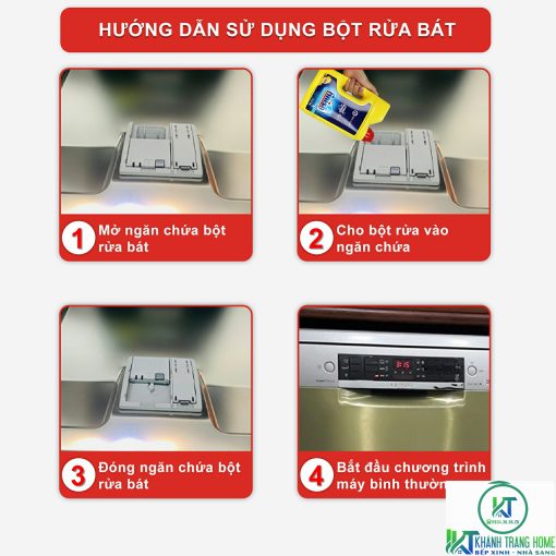 BỘT RỬA BÁT FINISH LEMON 2,5KG HƯƠNG CHANH CHÍNH HÃNG - 9