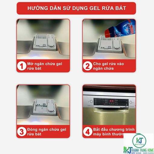 GEL RỬA CHÉN BÁT FINISH ALL IN ONE SHINE & PROTECT 650ML CHÍNH HÃNG - 9