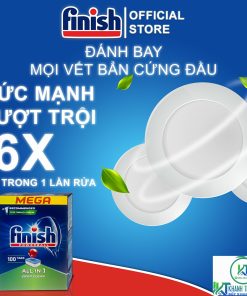 VIÊN RỬA BÁT FINISH ALL IN ONE 100 VIÊN CHÍNH HÃNG - 21