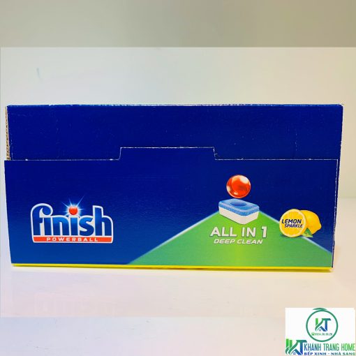VIÊN RỬA BÁT FINISH ALL IN ONE 120 VIÊN HƯƠNG CHANH CHÍNH HÃNG - 15