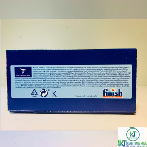 VIÊN RỬA BÁT FINISH ALL IN ONE 120 VIÊN HƯƠNG CHANH CHÍNH HÃNG - 17
