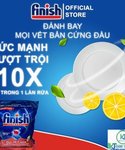 VIÊN RỬA CHÉN FINISH ALL IN ONE MAX 48 VIÊN HƯƠNG CHANH CHÍNH HÃNG - 17