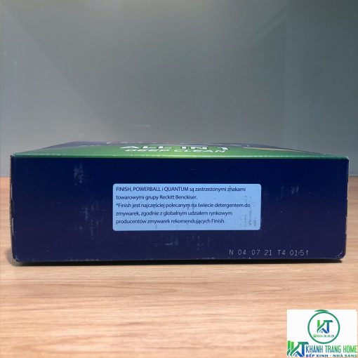 VIÊN RỬA CHÉN FINISH ALL IN ONE 50 VIÊN HƯƠNG CHANH CHÍNH HÃNG - 19