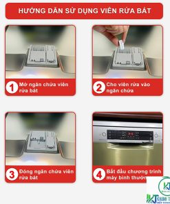 VIÊN RỬA BÁT FINISH ALL IN ONE 100 VIÊN CHÍNH HÃNG - 27