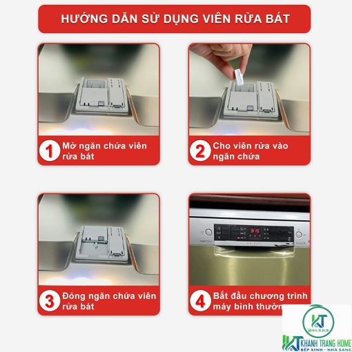 VIÊN RỬA BÁT FINISH ALL IN ONE 100 VIÊN CHÍNH HÃNG - 9