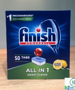 VIÊN RỬA CHÉN FINISH ALL IN ONE 50 VIÊN HƯƠNG CHANH CHÍNH HÃNG - 29
