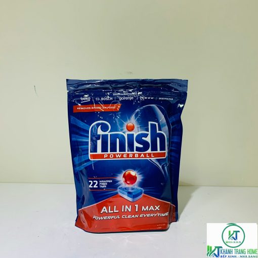 VIÊN RỬA BÁT FINISH ALL IN ONE MAX 22 VIÊN CHÍNH HÃNG - 11