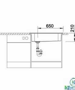 CHẬU RỬA CHÉN BÁT BLANCO PLENTA 9 - 24 CHẬU RỬA CHÉN BÁT BLANCO PLENTA 9 - 23