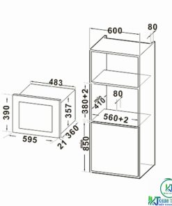 LÒ VI SÓNG KẾT HỢP NƯỚNG ELECTROLUX EMSB25XG 25 LÍT AUTOCOOK 7 - 15