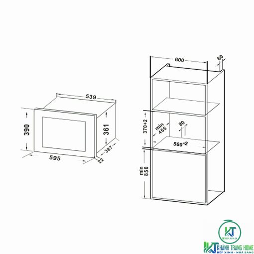 LÒ VI SÓNG KẾT HỢP NƯỚNG ELECTROLUX EMSB30XCF 30 LÍT AUTOCOOK 9 - 7