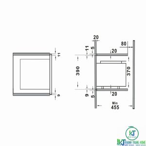 LÒ VI SÓNG KẾT HỢP NƯỚNG ELECTROLUX EMSB30XCF 30 LÍT AUTOCOOK 9 - 17