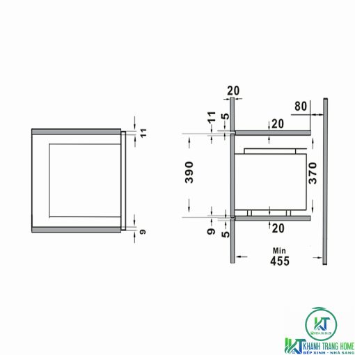 LÒ VI SÓNG KẾT HỢP NƯỚNG ELECTROLUX EMSB30XCF 30 LÍT AUTOCOOK 9 - 9