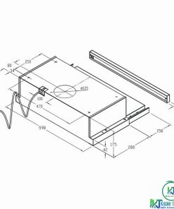 MÁY HÚT MÙI ÂM TỦ ELECTROLUX EFP6520X NGANG 60CM - 7